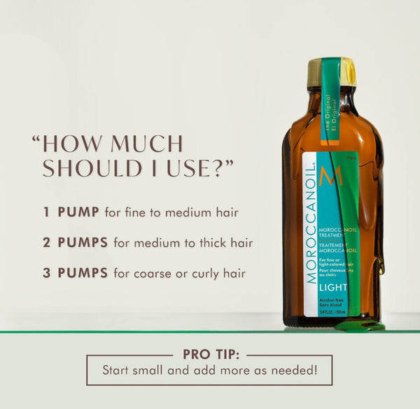 moroccan oil treatment light