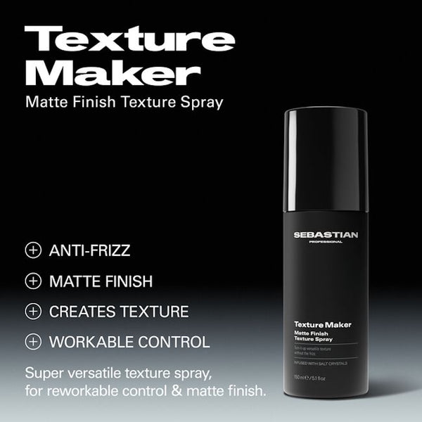 sebastian Texture Maker Matte Finish Texture Spray
