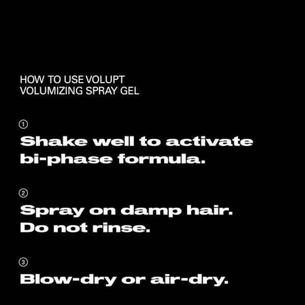 sebastian volupt spray gel