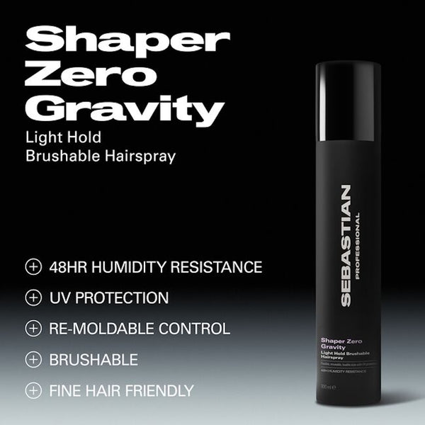 Shaper Zero Gravity Light Hold Brushable Hairspray