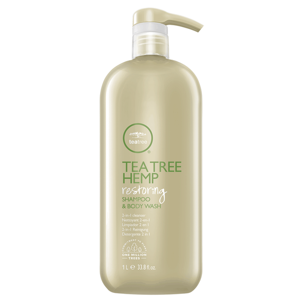 tea tree hemp shampoo and body wash